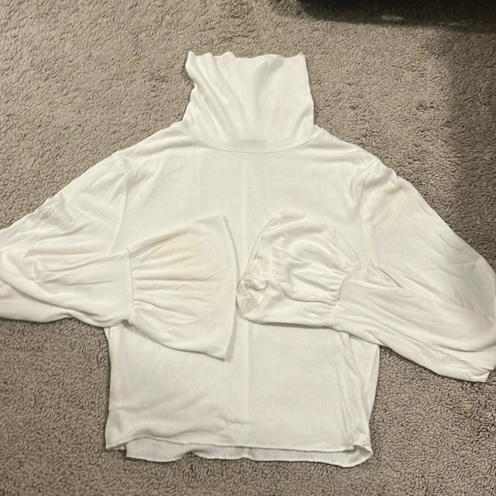 DNA White Turtle Neck